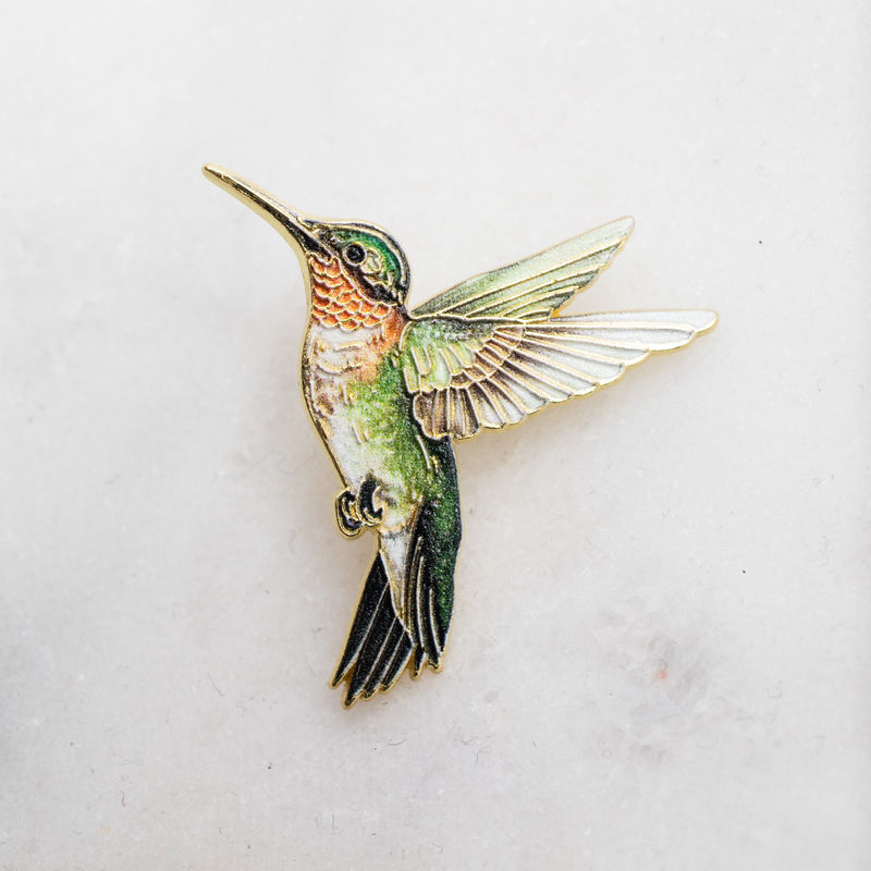 forth + WAYNE Hummingbird hat pin